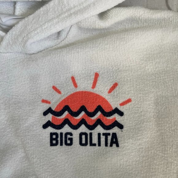 Zara Hooded Terrycloth Poncho - Picture 2 of 4